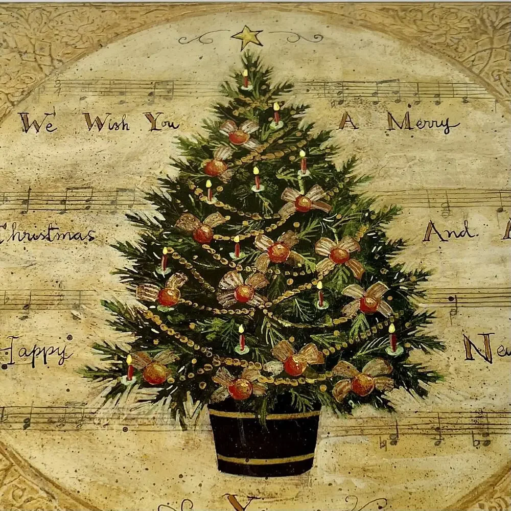 PIMPERNEL Trivet Casserole Stand Spode Christmas Tree 9x12” Heat Resistant NEW